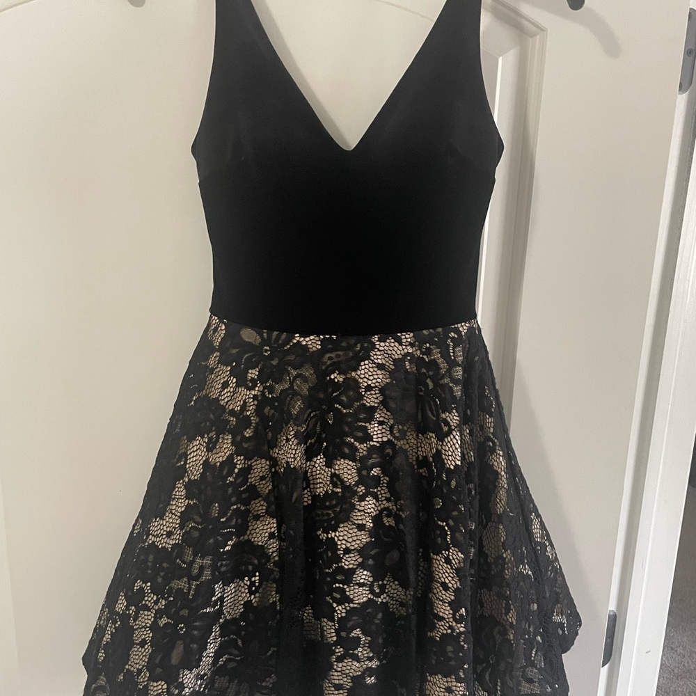 Black Lace Dress